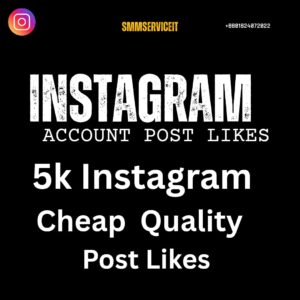 5k Instagram Post Likes