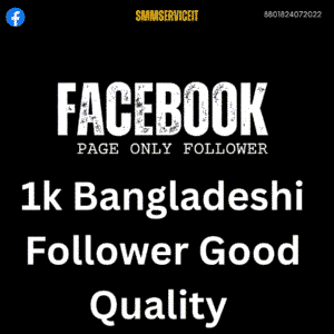 1k Facebook Page Bangladeshi Only Follower
