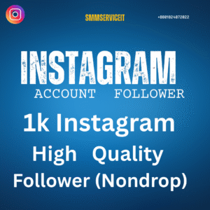 1k Instagram Account Follower High Quality
