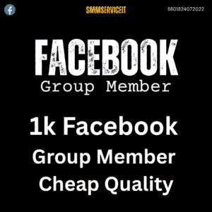 1k Facebook Group Member Cheap Quality