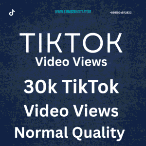 30k TikTok Video views Normal Quality