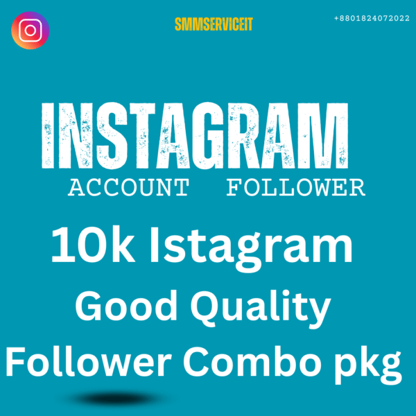 10k Instagram Account Follower Good Quality