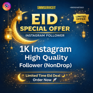 1k Intsagram Follower High Quality