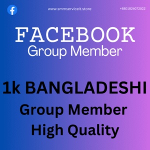 1k Facebook Group Member Normal Quality
