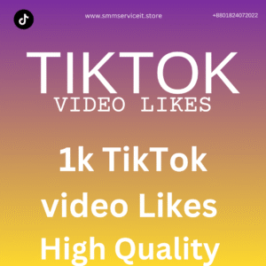 TikTok Video Post Likes High Quality