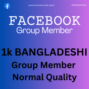 1k Facebook Group Member Normal Quality