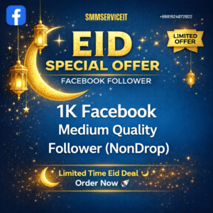 1k Facebook Follower – 𝗔𝗹𝗹 𝗧𝘆𝗽𝗲 𝗣𝗿𝗼𝗳𝗶𝗹𝗲/𝗣𝗮𝗴𝗲 Meduim Quality