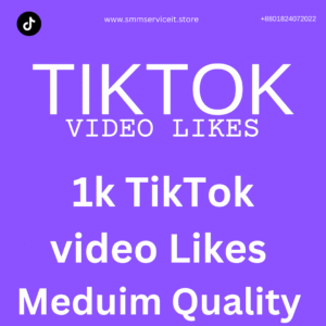 TikTok Folllower Meduim Quality Likes
