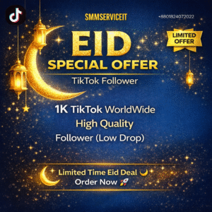 1k TikTok  Account Follower High Quality