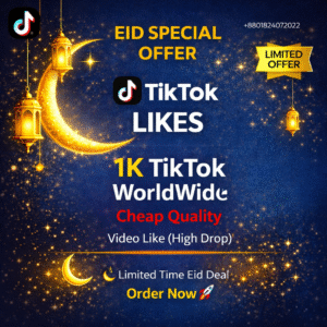 1k TikTok Video Post Likes Cheap Quality